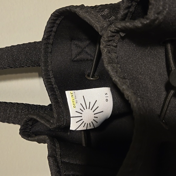 Offline By Aerie Neoprene Backpack, Black - Picture 5 of 9